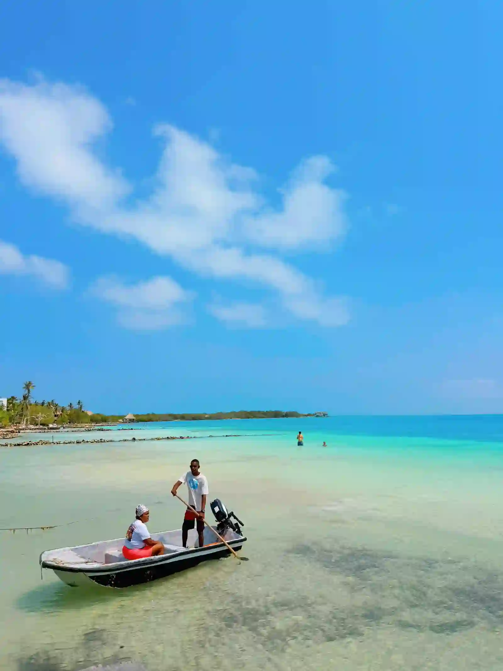 Paseo en lancha por el mar de Coveñas